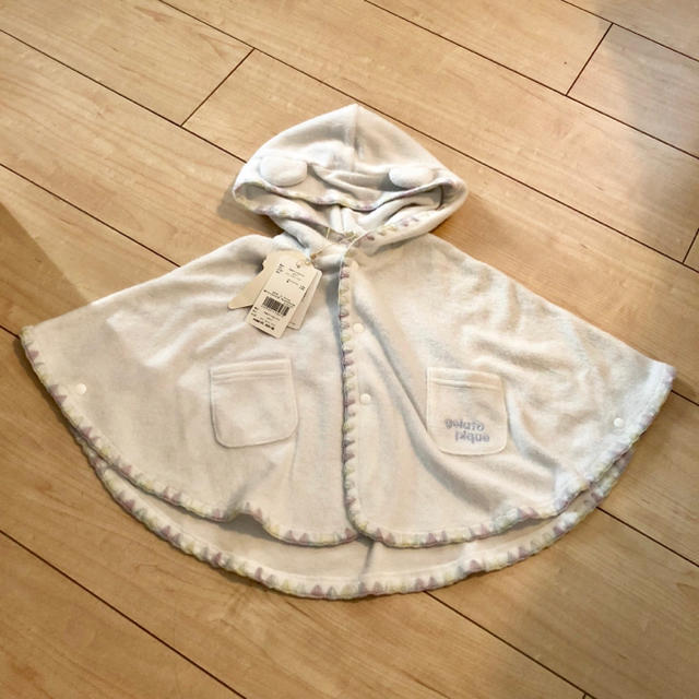 gelato pique(ジェラートピケ)のgelatopique  ポンチョ 新品 キッズ/ベビー/マタニティのベビー服(~85cm)(パジャマ)の商品写真