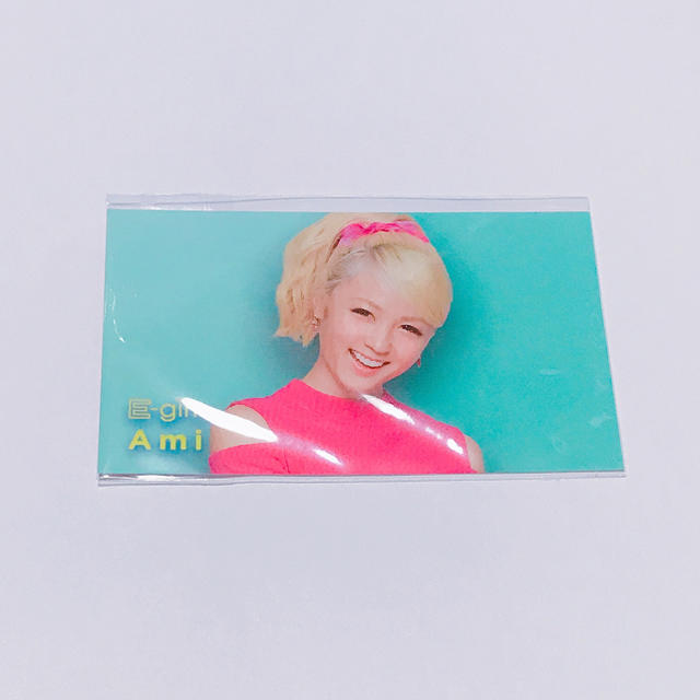 E-girls(イーガールズ)のE-girls Ami E.G.SUMMER RIDER トレーディングカード エンタメ/ホビーのタレントグッズ(その他)の商品写真