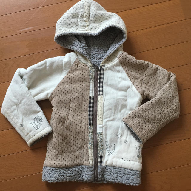 s.t.closet(エスティークローゼット)のエスティークローゼット 2wayコート キッズ/ベビー/マタニティのキッズ服女の子用(90cm~)(コート)の商品写真