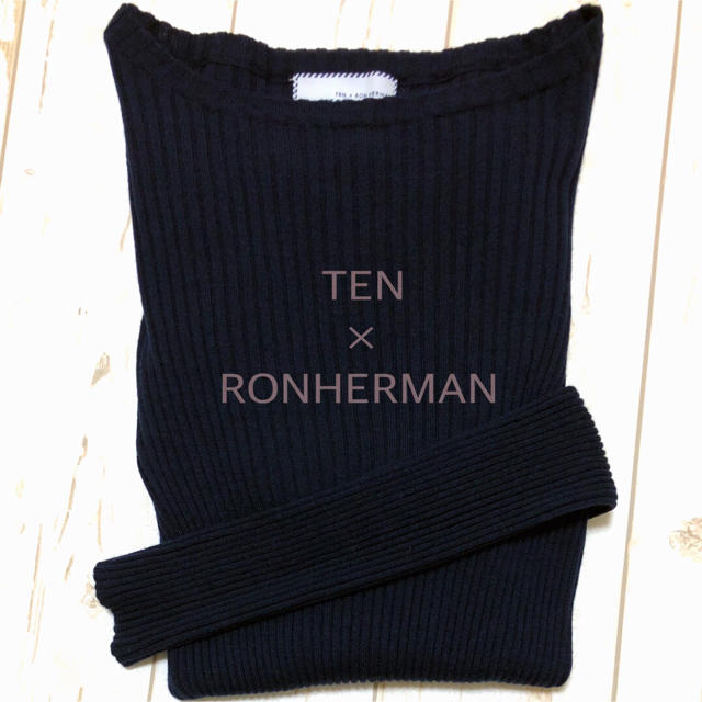 Ron Herman(ロンハーマン)の美品☆RonHerman×TEN別注☆リブニット レディースのトップス(ニット/セーター)の商品写真