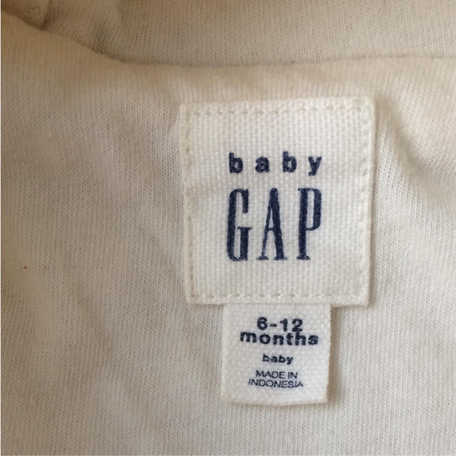 babyGAP(ベビーギャップ)のbaby gap  耳つきくまさんカバーオール キッズ/ベビー/マタニティのベビー服(~85cm)(カバーオール)の商品写真