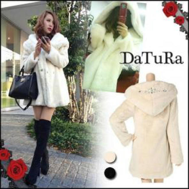 DaTuRa(ダチュラ)のお値下げ！！DaTuRa  ファーコート レディースのジャケット/アウター(毛皮/ファーコート)の商品写真