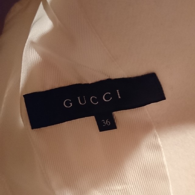 Gucci(グッチ)の秋冬物sale！GUCCI ウール コート レディースのジャケット/アウター(チェスターコート)の商品写真