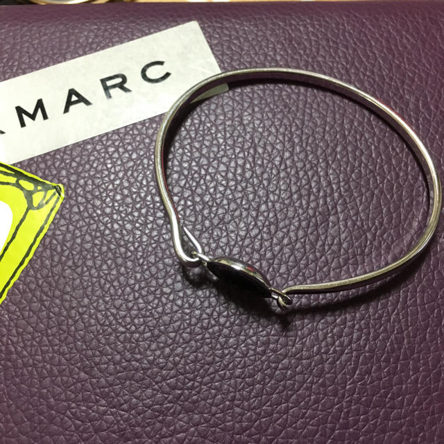 MARC BY MARC JACOBS(マークバイマークジェイコブス)のmarc jacobs ♡ ブレスレット・silver×black ♡ レディースのアクセサリー(ブレスレット/バングル)の商品写真