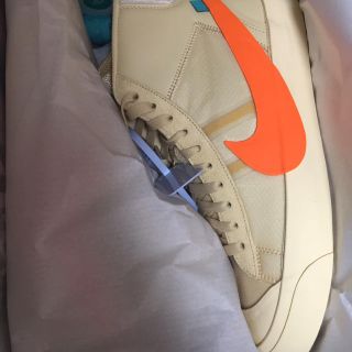 オフホワイト(OFF-WHITE)の送料込 27.5cm THE 10 NIKE BLAZER MID(スニーカー)