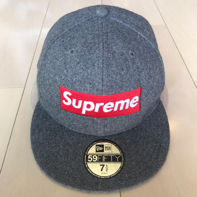 キャップ Supreme グレー