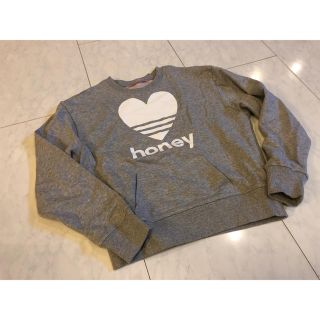 ハニーミーハニー(Honey mi Honey)のハートトレーナー(トレーナー/スウェット)