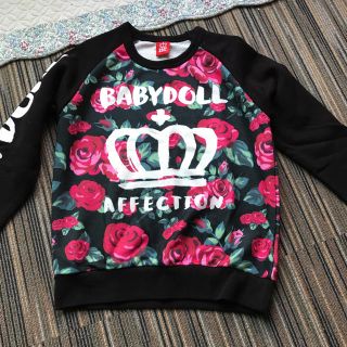 ベビードール(BABYDOLL)の値下げ！BABY DOLL スウェット(Tシャツ/カットソー)