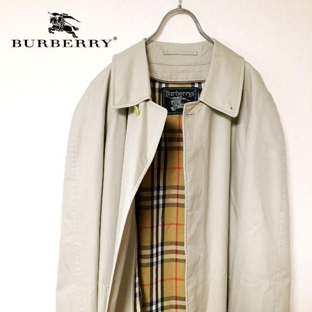 BURBERRY(バーバリー)の【A様専用】BURBERRYS バーバリー ステンカラーコート ノバチェック メンズのジャケット/アウター(ステンカラーコート)の商品写真