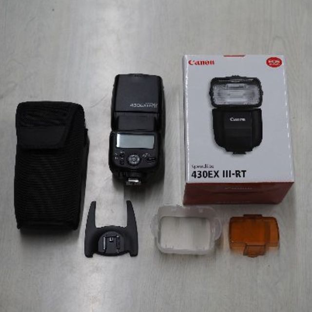 Canon(キヤノン)のCanon 430EX III-RT スマホ/家電/カメラのカメラ(ストロボ/照明)の商品写真
