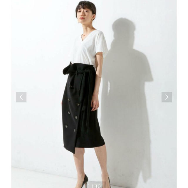 MIDWEST(ミッドウエスト)のAkira  Naka ラップスカート 38 レディースのスカート(ひざ丈スカート)の商品写真
