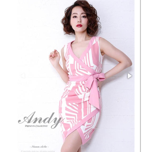 Andy(アンディ)のAndy ミニドレス レディースのフォーマル/ドレス(ミニドレス)の商品写真