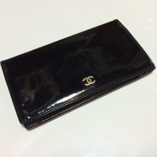 シャネル(CHANEL)のCHANEL エナメル財布(財布)