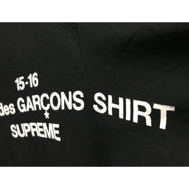 Supreme(シュプリーム)のcomme des garcons supreme ロンT 2015 Mサイズ メンズのトップス(Tシャツ/カットソー(七分/長袖))の商品写真