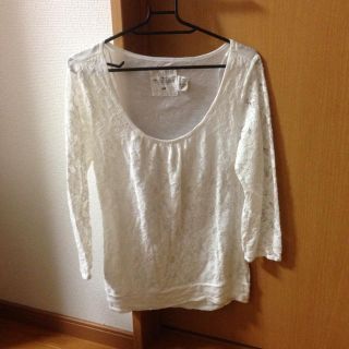 エイチアンドエム(H&M)のH&M ♡ レースTOPS(カットソー(長袖/七分))