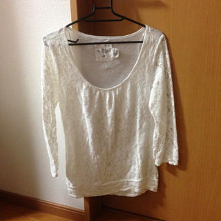 エイチアンドエム(H&M)のH&M ♡ レースTOPS(カットソー(長袖/七分))