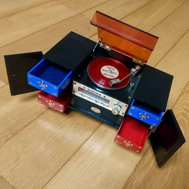 MUSICA ステレオ型 オルゴール 昭和レトロの通販 by TONITONI|ラクマ MUSICA ステレオ型 オルゴール 昭和レトロの通販 by TONITONI|ラクマ