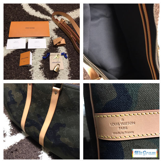 LOUIS VUITTON(ルイヴィトン)のLOUIS VUITTON Supreme keepall キーポル メンズのバッグ(ボストンバッグ)の商品写真