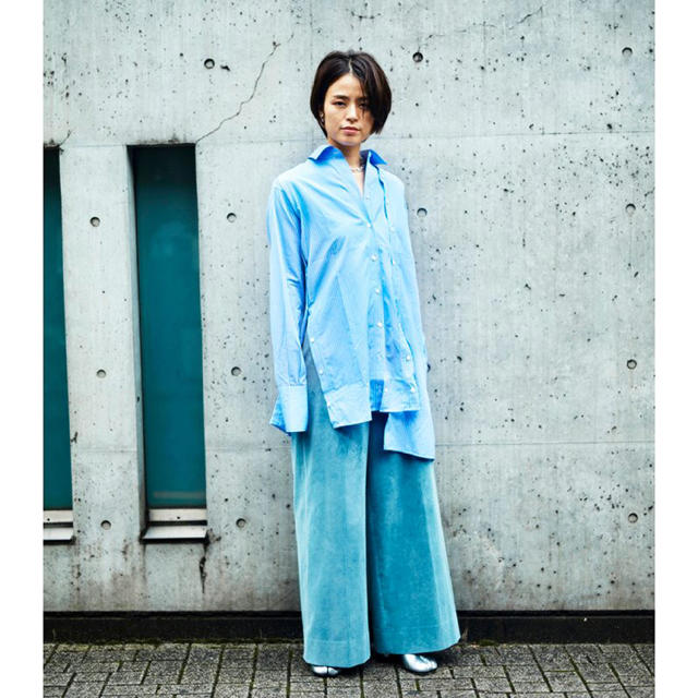 18aw BACCA スーピマコットンコーデュロイパンツ