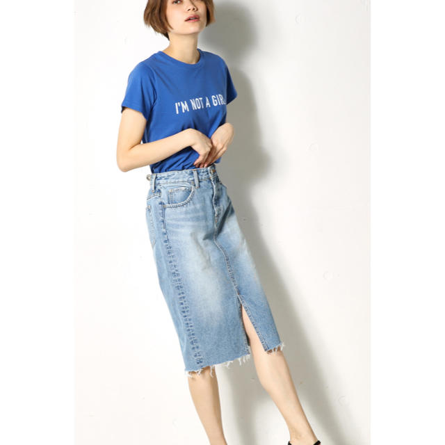 AZUL by moussy(アズールバイマウジー)の☺︎AZUL by moussy☺︎デニムスカート レディースのスカート(ひざ丈スカート)の商品写真