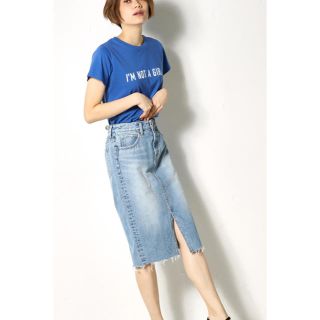 アズールバイマウジー(AZUL by moussy)の☺︎AZUL by moussy☺︎デニムスカート(ひざ丈スカート)