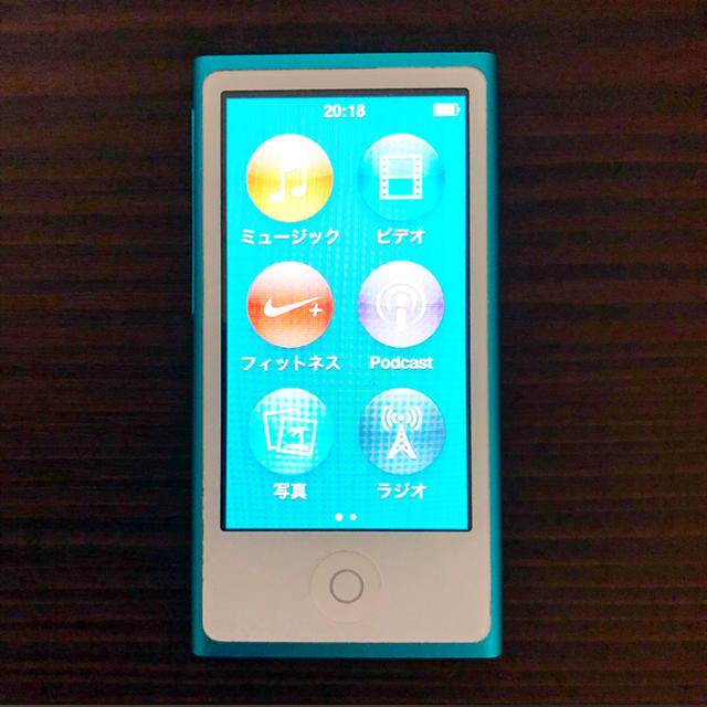 Apple(アップル)のiPod nano 第7世代 スマホ/家電/カメラのオーディオ機器(ポータブルプレーヤー)の商品写真