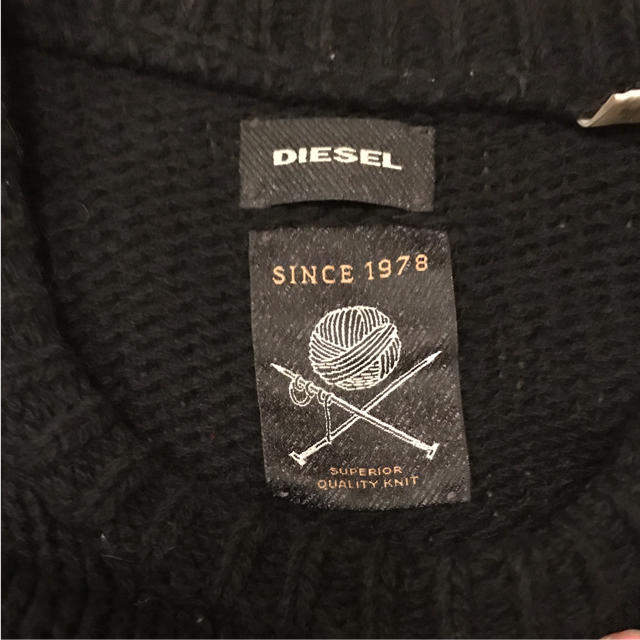 DIESEL(ディーゼル)のDISEL ニット メンズのトップス(ニット/セーター)の商品写真
