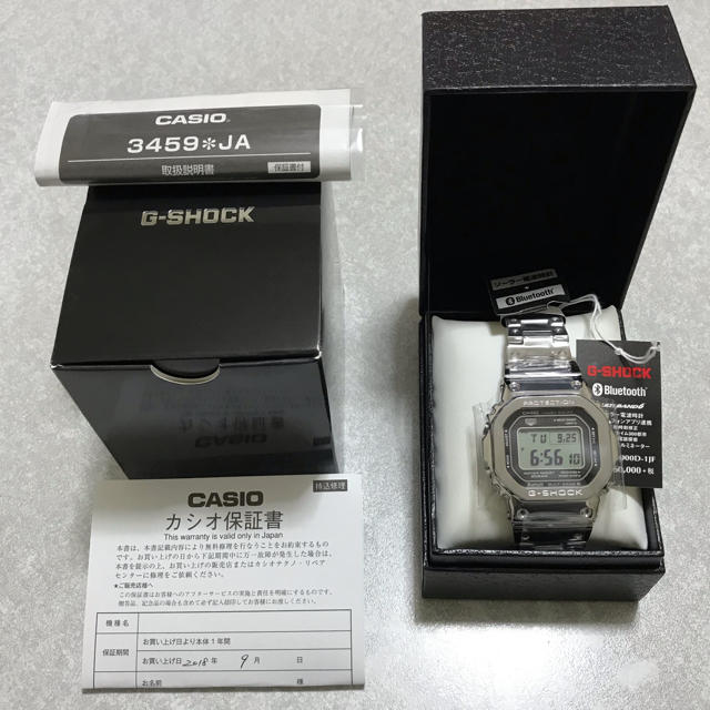 送料無料CASIO 35周年 GMW-B5000D-1JF 新品 未使用 完品