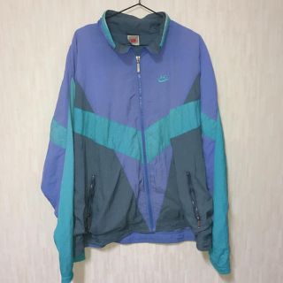 ナイキ(NIKE)の90s NIKE ナイロンジャケット 銀タグ(ナイロンジャケット)