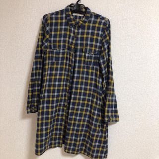 シュカ(shuca)の【処分致します！12/5まで】シャツワンピ(ひざ丈ワンピース)