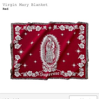 シュプリーム(Supreme)の送料込 supreme Virgin Mary Blanket red(毛布)