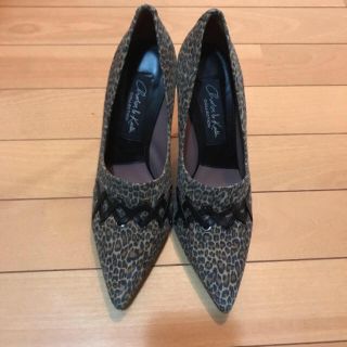 チャールズアンドキース(Charles and Keith)のcharles&keith   レオパードパンプス(ハイヒール/パンプス)