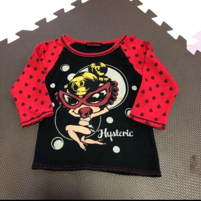 HYSTERIC MINI(ヒステリックミニ)のヒスミニ  ロンT 七分袖 キッズ/ベビー/マタニティのベビー服(~85cm)(シャツ/カットソー)の商品写真