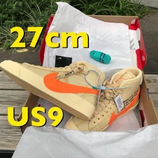 ナイキ(NIKE)の27【絶対本物】nike offwhite THE 10 NIKE BLAZER(スニーカー)