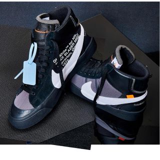 オフホワイト(OFF-WHITE)のoff white blazer mid 26.0(スニーカー)