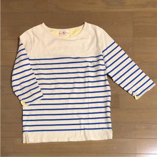 メンズ ボーダー トップス(Tシャツ/カットソー(七分/長袖))