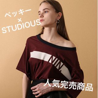 ステュディオス(STUDIOUS)のベッキー×STUDIOUS Tシャツ(Tシャツ(半袖/袖なし))