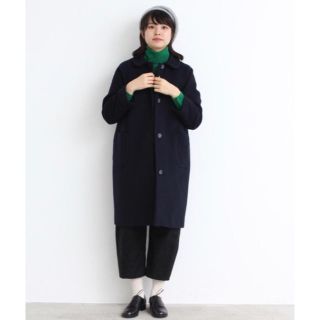 ビュルデサボン ネイビー ロングコート(レディース)の通販 30点