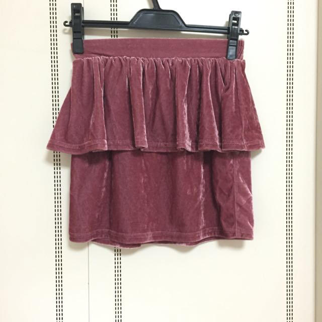 merry jenny(メリージェニー)のペプラムタイトスカート レディースのスカート(ミニスカート)の商品写真