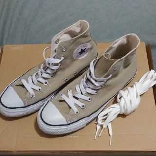 コンバース(CONVERSE)のだいず0203様　専用　　CONVERSE　25㎝　US6.5　ベージュ(スニーカー)