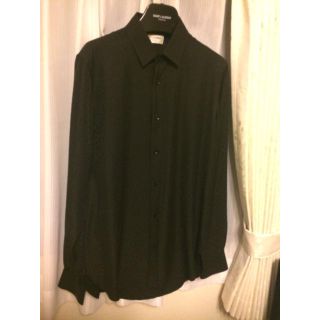 サンローラン ベビーキャット シルク シャツ 未使用 | www.jarussi.com.br
