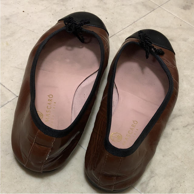 repetto(レペット)のJAIMEMASCAROバイカラーエナメルバレエシューズrepetto レディースの靴/シューズ(バレエシューズ)の商品写真