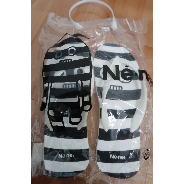 Ne-net(ネネット)のNe-net ネネット　しましまさん　ビーチサンダル レディースの靴/シューズ(サンダル)の商品写真
