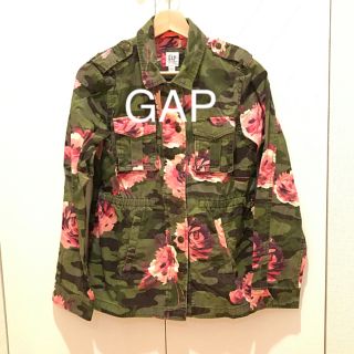 ギャップ(GAP)の最終販売！GAP☆花柄迷彩ジャケット(Gジャン/デニムジャケット)