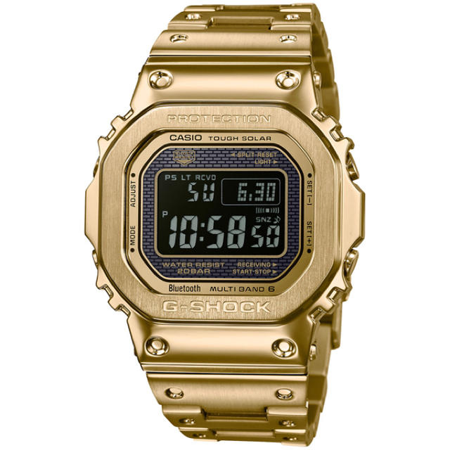 G-SHOCK(ジーショック)のGMW-B5000GD-9FJゴールド GMW-B5000GD-1FJブラック メンズの時計(腕時計(デジタル))の商品写真