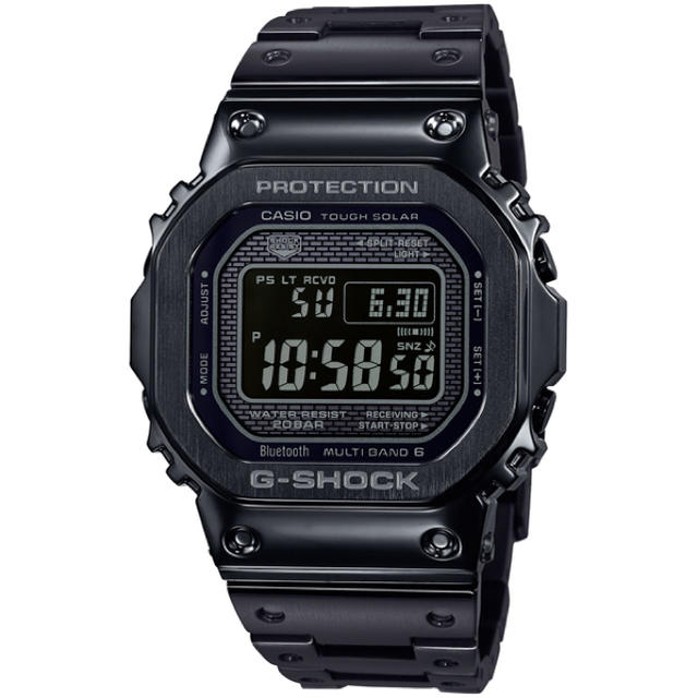 G-SHOCK(ジーショック)のGMW-B5000GD-9FJゴールド GMW-B5000GD-1FJブラック メンズの時計(腕時計(デジタル))の商品写真