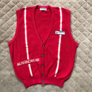 マンシングウェア(Munsingwear)のマンシング★古着★vintage★昭和★レトロ★スポーツ★ウェア★ベスト★刺繍(ベスト)