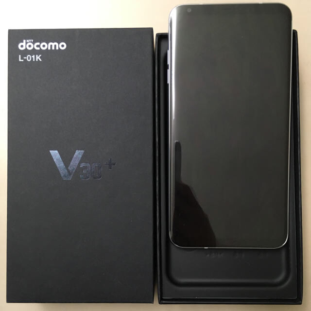 LG Electronics - 【新品未使用】V30+ L-01K（シルバー）週末限定値引！