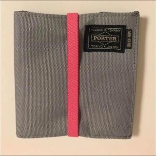 ポーター(PORTER)のporter min-nano minnano 財布 ピンク PD WALLET(折り財布)