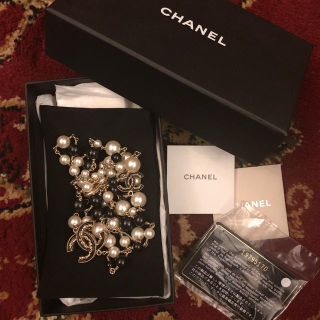 シャネル(CHANEL)の緊急値下げCHANEL シャネル パールネックレス G- dragon 黒 美品(ネックレス)